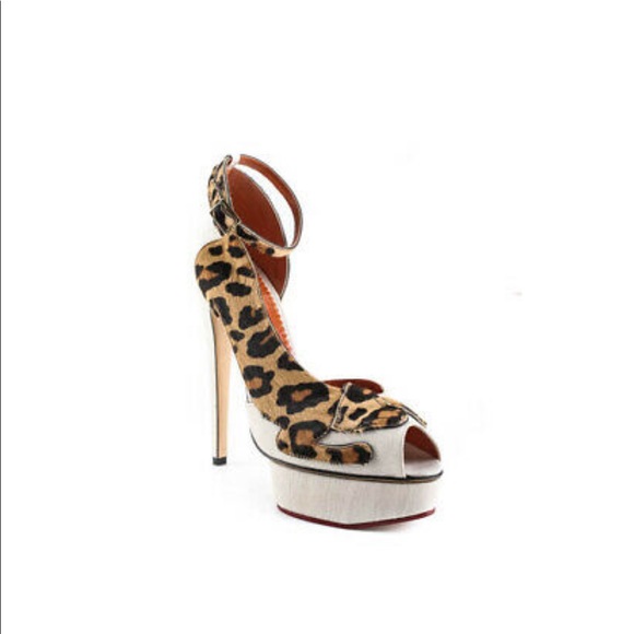 Charlotte Olympia leopardess wheels new - Picture 2 of 13